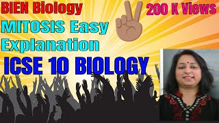 CELL DIVISION  MITOSIS  EXPLAINED IN THE EASIEST WAY BIOLOGY  ICSE  CBSE  Board Exams [upl. by Anoj91]