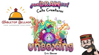 MonsDRAWsity Cute Creatures Unboxing A look at what you get in the first expansion for MonsDRAWsity [upl. by Goar]