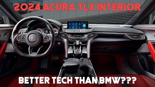 2024 Acura TLX Interior Review [upl. by Dorman]