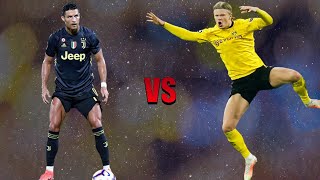 Cristiano Ronaldo Vs Erling Haaland  Skills amp Goals 202021 [upl. by Franciskus]