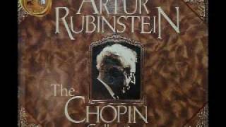 Arthur Rubinstein  Chopin Mazurka Op 7 No 1 [upl. by Allanson]