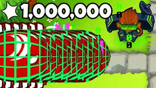 Can You Beat CHIMPS Mode With LESS Than 1 Million Pops Bloons TD 6 [upl. by Ahsenak203]