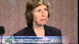 Part 01 Overview of General Biostatistics [upl. by Aicelf703]