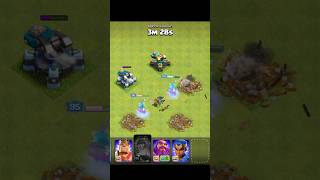 Heros vs All scattershot coc clashofclans [upl. by Ettener]