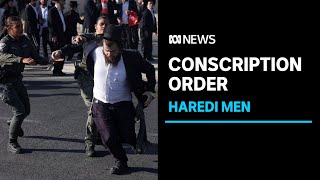 Israels supreme court orders conscription of ultraOrthodox Jewish men  ABC News [upl. by Dorine]