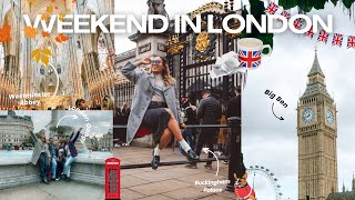 🍁 London Girls Weekend Vlog Cozy Fall Adventures Foodie Finds  Thrifting 🛍️  IllustratedBySade [upl. by Hite682]