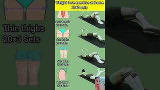 Weight loss exercises at home part 165yoga weightloss fitnessroutine short [upl. by Lerred]