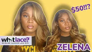 50 SYNTHETIC 😍 SENSATIONNEL WHAT LACE  ZELENA sensationnelwigs synthetic [upl. by Ahgiela]