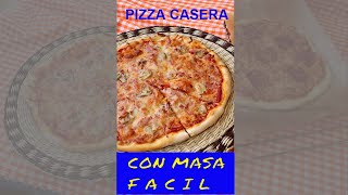 Masa de pizza rápida con cerveza [upl. by Ahtiek]