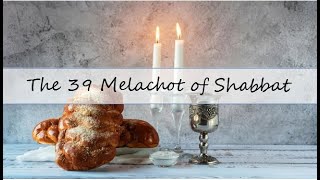 THE 39 MELACHOT OF SHABBAT [upl. by Letty]