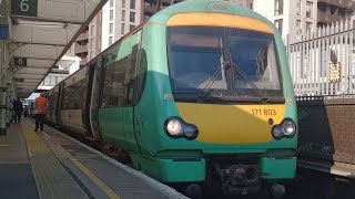 171803  171809 Leaves East Croydon 21092024 [upl. by Aiyn]