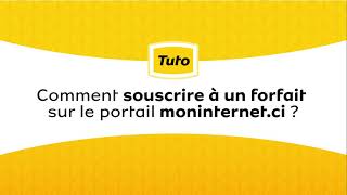 Comment vérifier son crédit sur moninternetmtnci [upl. by Odlopoel]