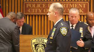 Watch as Police Commissioner Donlon amp NYPD Executives provide an update on an ongoing investigation [upl. by Seiuqram]