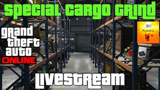 GTA Online Double Money Special Cargo GrindingLivestream [upl. by Rett]