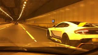 INSANE Sounding Aston Martin GT12 Tunnel Blasting [upl. by Marijn69]