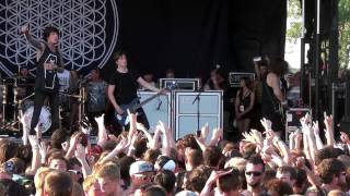 Bring Me The Horizon  Full Set Live at Warped Tour Chicago 2013 [upl. by Etnoid998]