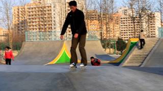 Pyongyang Skate Park in North Korea [upl. by Innis]