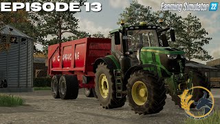 Transport de fumier   EARL de la vache dor EP13 Série RP  Farming Simulator 22 [upl. by Adnawot]