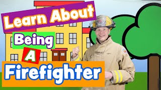 Learn To Be A Firefighter Tommy Flames  Toddler Firefighter Videos  Learning Videos For Toddlers [upl. by Odlonyer]