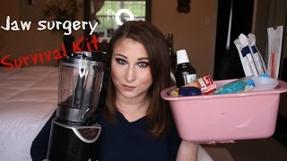 Jaw Surgery Survival Kit  4 Month Update [upl. by Heidi740]