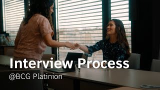 Interview process BCG Platinion [upl. by Eelrak30]