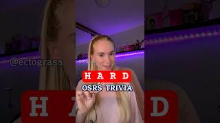 Oldschool RuneScape Trivia 9 Hard osrs runescape shorts oldschoolrunescape [upl. by Yelsgnik]