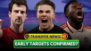 Bayern Double Swoop  Goretzka amp Davies  Man United Transfer News LIVE [upl. by Hanway]