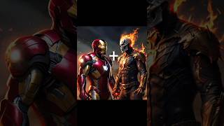 Amazing Marvel Superheros And Ghost Rider Fusionshorts shortsviral trendingshorts marvel fusion [upl. by Aloap]