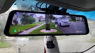 Wolfbox 4k Mirror Dash amp Backup camera Unboxing Install and Features [upl. by Eiboh890]