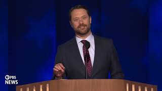 WATCH Jason Carter speaks at 2024 Democratic National Convention  2024 DNC Night 2 [upl. by Annaiuq]