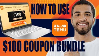 How to Use Temu 100 Coupon Bundle 2024 [upl. by Trudi]