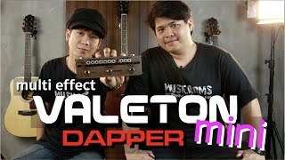 Multi Effect จิ๋วแต่แจ๋ว Valeton Dapper Mini [upl. by Ylrevaw]