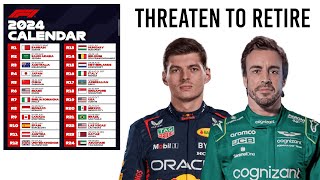 The F1 Calendar Is A HUGE Problem And Why Drivers Threat To Retire [upl. by Iphigeniah783]