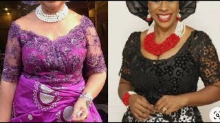 How to cut a stunning Igbo blousemadam blouse Diy igbo blouse with shoulder easiest method [upl. by Ermina]