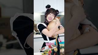 Chiếc Túi Thần Kì Của Anh 😅 couple tunalee yenduong maid cosplay [upl. by Ycrep]