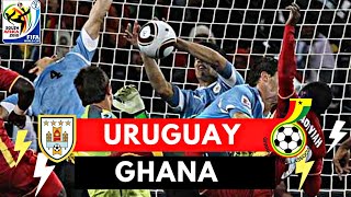 Uruguay vs Ghana 11  42  All Goals amp Highlights  2010 World Cup [upl. by Adnoral574]