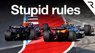 How stupid F1 rules ruined brilliant Verstappen Norris battle [upl. by Toni]