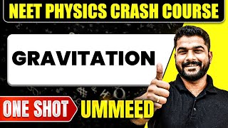 GRAVITATION in 1 Shot All Concepts Tricks amp PYQs  NEET Crash Course  Ummeed [upl. by Eastman]