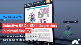 Selective BRD4 BD1 Degraders in Virtual Reality [upl. by Axel]