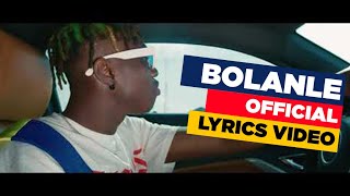 IVD ft Zlatan  Bolanle Lyrics Video [upl. by Joses]