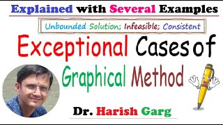 Graphical Method  Unbounded  Infeasible Inconsistent Complete Normal  Equation of LPP [upl. by Larson]