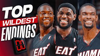 The Big Threes WILDEST Miami Heat Moments 👀🔥 [upl. by Doehne844]