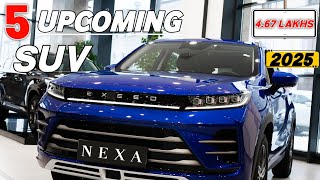 2025 NEW 5 UPCOMING SUVs IN INDIA  5 UPCOMING SUV 2025 [upl. by Kuth492]