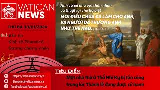 Radio thứ Ba 30012024  Vatican News Tiếng Việt [upl. by Atteirneh802]