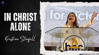 IN CHRIST ALONE by Kristian Stanfill  BCC Worship Team Cover [upl. by Leban]