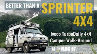 Better Than the SPRINTER Find out why the IVECO DAILY is the ULTIMATE 4x4 VAN for OVERLANDING  V7 [upl. by Nevuer]