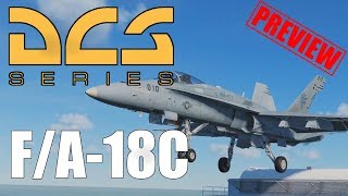 DCS FA18C Hornet Preview über dem persischen Golf  mit Carrier Ops DeutschWQHD [upl. by Uriisa]