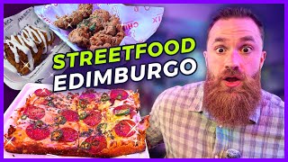 La MEJOR STREETFOOD de ESCOCIA [upl. by Osicran848]