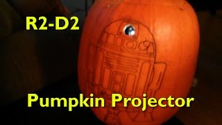 R2D2 Pumpkin Projector [upl. by Ashatan]