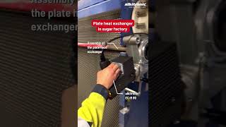 Plate heat exchanger assembly using the alkitronic® ECR 80 shorts [upl. by Marquet517]